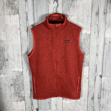 Patagonia 플리스 베스트 여성용 L 사이즈 오렌지