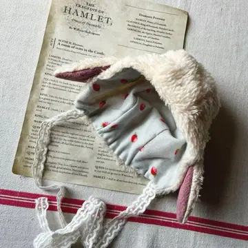 토끼 보닛 브라이스 아웃핏 핸드메이드 토끼 귀 모자 옷 갈아입기 의류
