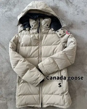 [ 가격 인하 ] Canada Goose 다운 자켓 S 베이지