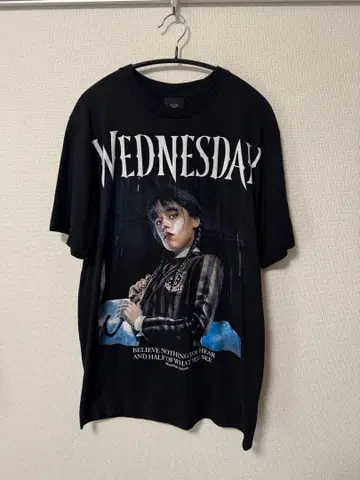 아담스 패밀리 웬즈데이 WEDNESDAY 티셔츠 Netflix