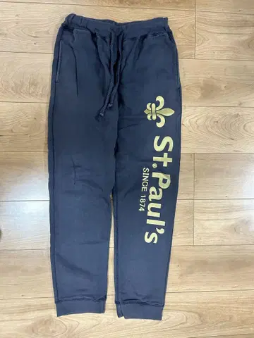 릿쿄대학 스웨트 팬츠 St.Paul's S 사이즈 네이비