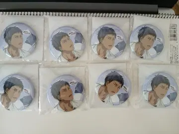 쿠로코의 농구 키타센주 카미오 재팬 주스 캔뱃지 아오미네 다이키