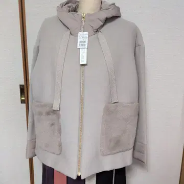 야마다야 수르 7 후드 퍼 부착 숏코트