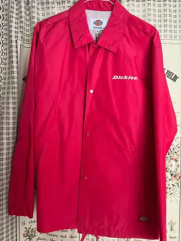 Dickies 나일론 자켓 pink