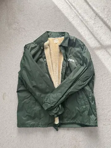 XLARGE 그린 플리스 자켓 L 사이즈