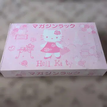 레어 레트로 Hello Kitty 매거진 랙