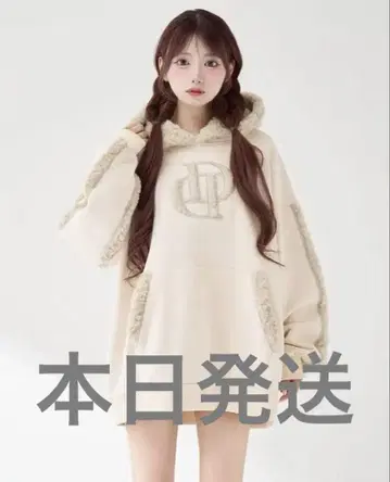 Darich DD 보아 스웨트 후드티 IVO