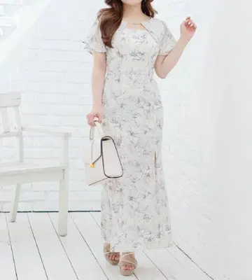 LIPSERVICE charme flower 머메이드 원피스