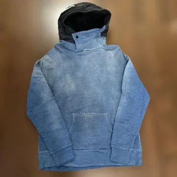 DENIM DUNGAREE 하이넥 후드티 large 01 사이즈
