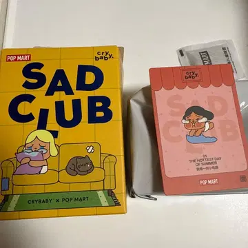 crybaby SADCLUB popmart