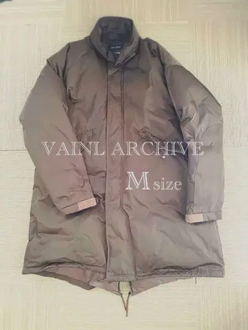 VAINL ARCHIVE 다운 코트 자켓 아우터 M 사이즈