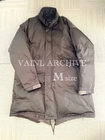 VAINL ARCHIVE 다운 코트 자켓 아우터 M 사이즈