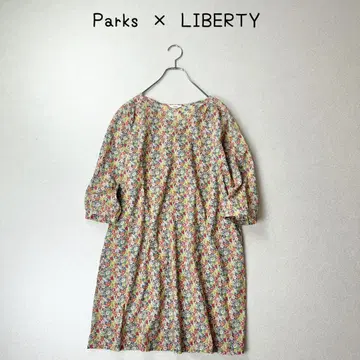 Parks x Liberty 일본제 엘베 꽃무늬 튜닉