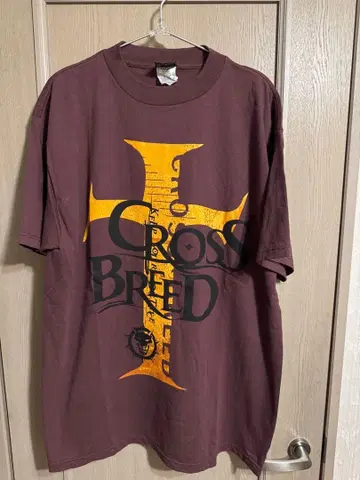 Crossbreed 1995 USA제 양면 프린트 XL 90s 빈티지
