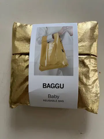 BAGGU 베이비 메탈릭 골드 단종