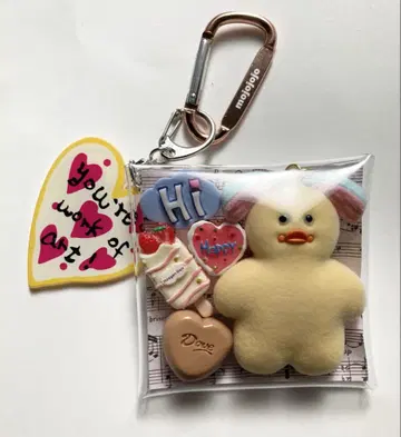 mojojojo 가챠 파우치 키링 데코 부품 참