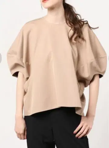 CLANE*LANTERN SLEEVE TOPS*2*베이지