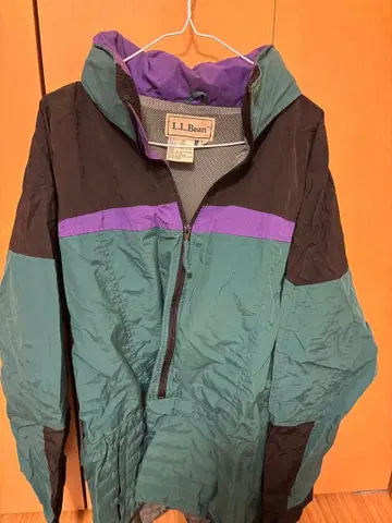 L.L.Bean 나일론 자켓 하프 지퍼