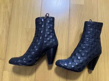 CLAUDIA CIUTI 뜨개질 디자인 블랙 부츠