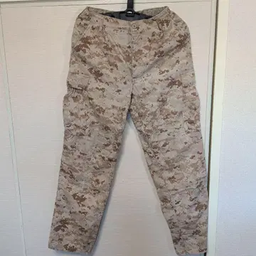 USMC 미군 방출품 데저트 마파트 밀리터리 팬츠 M 사이즈 상당 픽셀