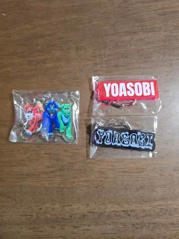 YOASOBI 홀 투어 WANDARA 가챠 3종
