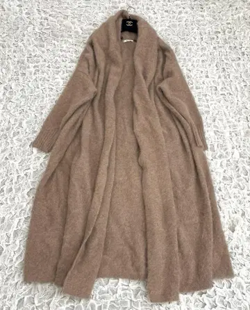 윔 가젯 폭스 100 퍼지 롱 가디건