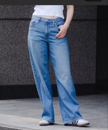 XL STRAIGHT 청바지 미디엄 인디고