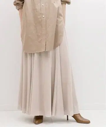 plage Velor 스커트 베이지 36