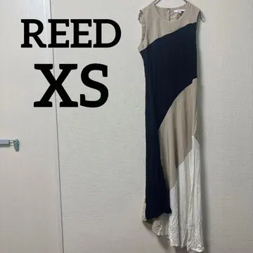 새상품급 REED 여성용 슬리브리스 롱 원피스 [ XS ]