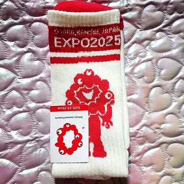 EXPO2025 미야쿠미야쿠 삭스 양말 라인 로고 여성용 완판템