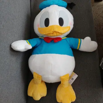 Disney 도널드 덕 FukuFuku 모코후와 점보 봉제 인형