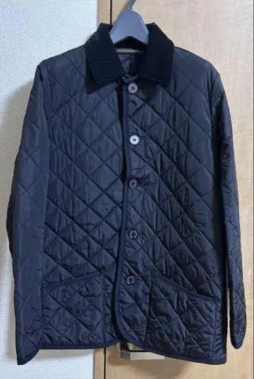 MACKINTOSH 퀼팅 자켓 블랙 38