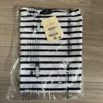 SAINT JAMES 스트라이프 T셔츠 L 사이즈