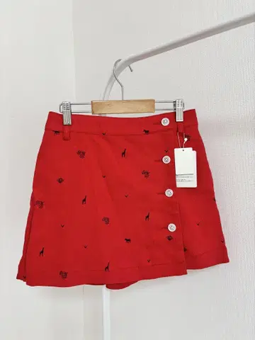 캘러웨이 여성용 골프 스커트 빨간색 택 포함 새상품