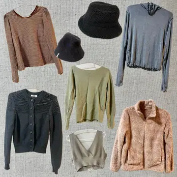 지금만 이 가격! 여성용 가을 겨울 의류 캐주얼 8세트 묶음 판매