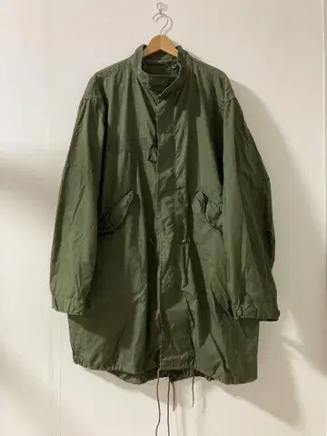 빈티지 M-65 피쉬테일 파카 M 80s 모즈 코트 밀리터리