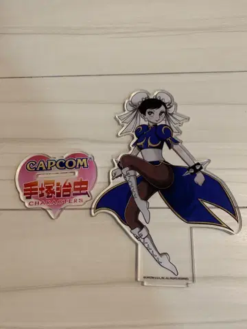 CAPCOM 춘리 아크릴 스탠드 데즈카 오사무 콜라보
