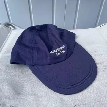 (구제 의류) 90s VOLVO 롱 빌캡 기업 vintage 네이비