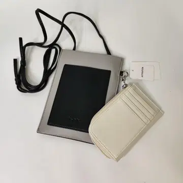 택 포함 미사용 새상품 아조리 모바일 파우치 미니 숄더