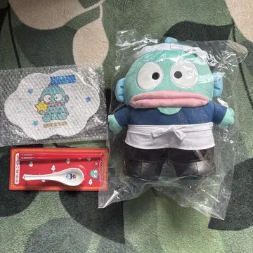 한교동 복권 봉제 인형 플레이트 젓가락&렌게 3세트