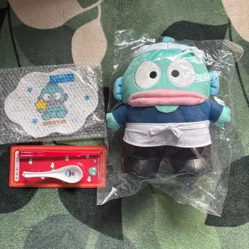 한교동 복권 봉제 인형 플레이트 젓가락&렌게 3세트