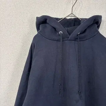 헤인즈 후드티 무지 블랙 두꺼운 미국 빈티지 의류 M 2940