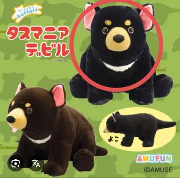 흐물흐물 태즈메이니아 데빌 곰 봉제 인형