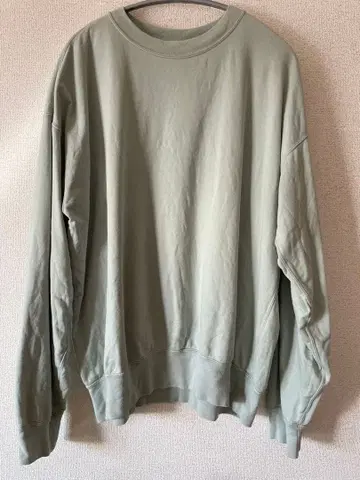 AURALEE SUPER HIGH GAUGE SWEAT BIG P/O