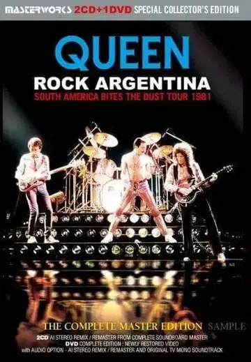 QUEEN / ROCK ARGENTINA 1981 (2CD+1DVD)