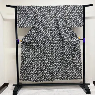 코몬 워셔블 기모노 파도 모노톤 멋스러운 기모노 032k