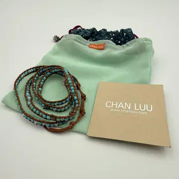 CHAN LUU 팔찌 스컬 4~5연