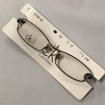 미사용 보관품 캘빈클라인 안경 프레임 5759-43