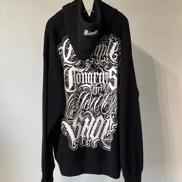 EXAMPLE 후디 블랙 XL 사이즈