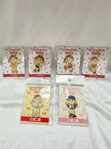 미개봉 페코포코 탄생 50주년 기념 PECO&POCO PINS 핀 배지